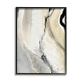thumbnail image 2 of Stupell Industries Abstract Paint Strokes Fluid Beige Movement,11 x 14,Designed by Lanie Loreth, 2 of 5