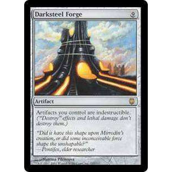 Magic The Gathering Darksteel Rare Forge #110