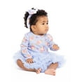 thumbnail image 3 of Winnie the Pooh Baby Girls Print Tutu Bodysuit and Matching Headband, 2 Piece, Sizes Newborn-24M, 3 of 9