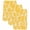 Yellow, variant on Black Geometric Kitchen Towels Set of 3, Abstract Stripes Modern Simple Absorbent Dish Towels for Kitchen, Microfiber Hand Towel, Quick Drying Tea Towel for Cleaning Decorative Dishcloths