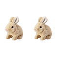 thumbnail image 1 of Pascua Realista Conejito Juguete Peluche Regalos para (marrón Claro), 1 of 4