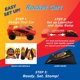 thumbnail image 4 of Veh铆culo De Catapulta A Pedal Juguete De Coche De Cohete Interactivo Para Padres E Hijos Juguete Educativo Temprano Para Lanzar Coches Para 2 Jugadores Coches De Carreras Accionados Por Aire Para Ni帽, 4 of 6