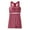 Red, variant on hotojiny 2 Piece Workout Sets for Women Sleeveless Racerback Sport Bra High Waist Gym Yoga Shorts Leggings Outfits Shapewear