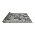 thumbnail image 2 of Ahgly Company Indoor Square Abstract Gray Modern Area Rugs, 7' Square, 2 of 4