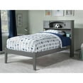 thumbnail image 2 of Leo & Lacey Lit Plateforme Simple Moderne en Bois avec Pied de Lit Ouvert, Gris, 2 of 8