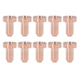 thumbnail image 2 of Punta de Electrodo de Plasma, Boquilla de Antorcha de Corte de Plasma Latón 10pcs 60a para Reemplazo, 2 of 7