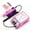 Pink, variant on Electric Nail Drill Machine Kit for Acrylic & Gel Nails – 20,000 RPM, 6 Bits, Quiet & Portable E-File Tool