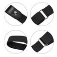 thumbnail image 4 of Yinrunx Belts for Women Invisible Women Stretch Belt Womens Belts Women's Belts Womens Belt for Women Belt Buckle Dress Belts for Women Elastic Belt Belt Buckles Wide Belts for Women Elastic Web Belt, 4 of 8