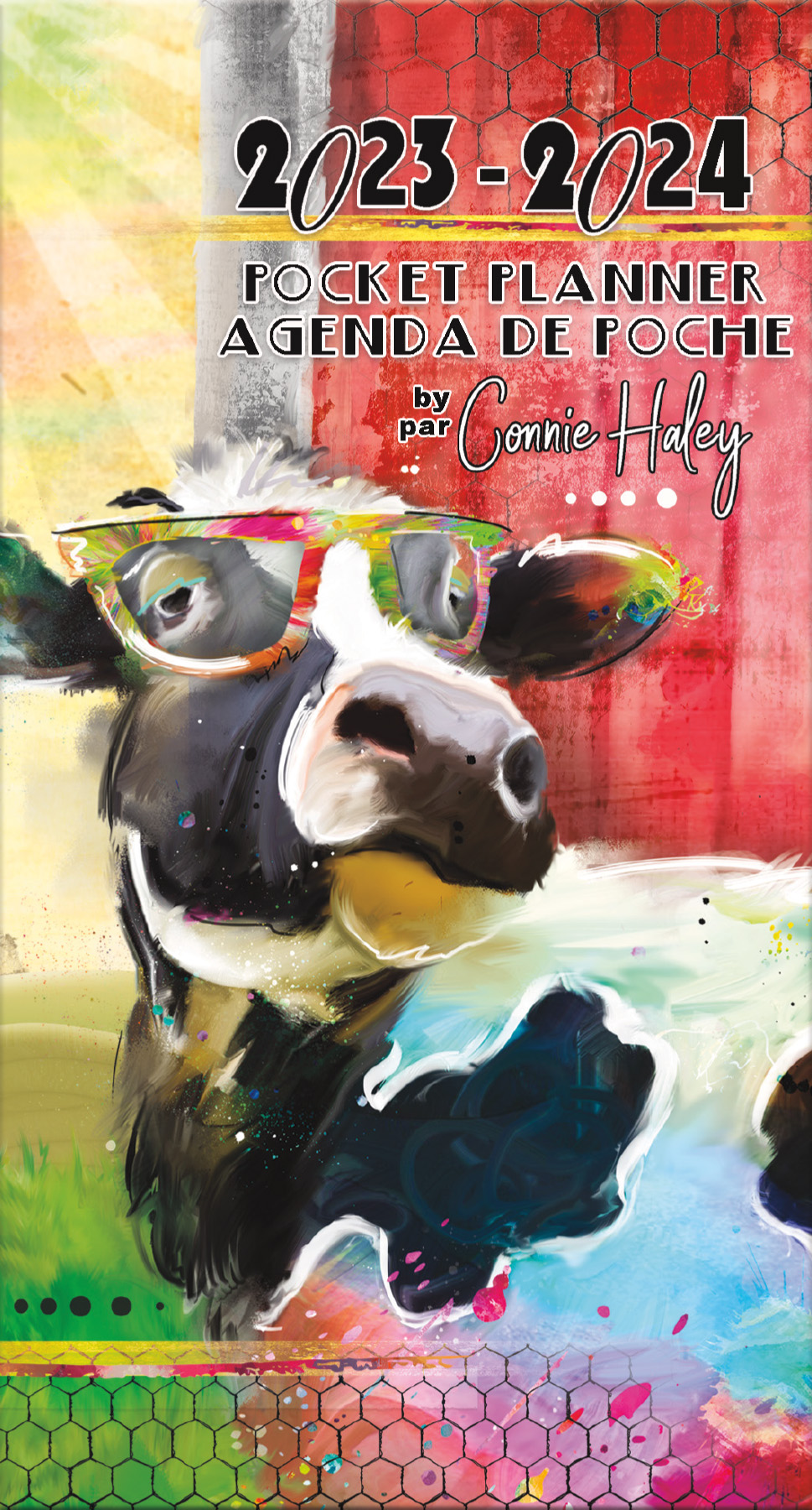 Trends International 2023 2024 Sassy Animals By Connie Haley Bilingual 