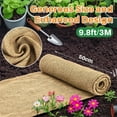 thumbnail image 2 of Deally Burlap Roll 19.7" x 9.8ft, Gardening Burlap Roll,Multipurpose Burlap Fabric for Tree Wrap, Weed Barrier, Farmhouse Decor and Crafts, 2 of 7