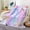 Mermaid, variant on Flamingo Throw Blankets, Just A Girl Who Loves Flamingos Cozy Warm Bed Couch Blanket, Pink Girls White Fleece Flannel Throws to Decorate The Room and Bedroom