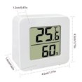 thumbnail image 2 of AITOCO Humidity Meter Room Temperature Monitor Electronic Gauge LCD Display for Chicken Coop Basement Garage Refrigerator Reptile Terrarium Laboratory Home vividly, 2 of 9