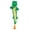 Green, variant on Dog Chew Toy, Squeaky Plush Rope Lizard Toy, Teal 1 Pack for Medium Small Large Dogs, Interactive Tug Play Bite Resistant Puppy Teething Toy for Indoor Outdoor Pet Entertainment