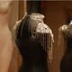 thumbnail image 4 of Collar de hombro nupcial Zulema Conjunto de Pendientes, 4 of 8