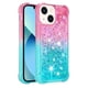 thumbnail image 2 of Funda para iPhone 13 Transparente con Brillos Carcasa Protectora Antigolpes con Glitter Brillante, 2 of 5