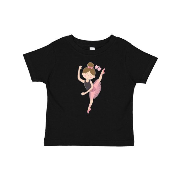 Inktastic Ballet Dancer for Little Girls Girls Baby T-Shirt