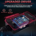thumbnail image 4 of Tomshoo juego de lámparas, kit de arnés de Mewmewcat Led Kit y suv de 120w de 18000lm y modos compatibles con 18000lm 6 modos mejoran la visibilidad compatible con Led Auxiliary, 4 of 8