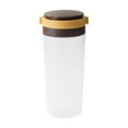 thumbnail image 1 of simhoa Condiment Shaker Condiment Bottle Multipurpose Seasoning Container Seasoning Shaker for Fishing Camping Hunting Pepper Powder brown yellow, 1 of 8