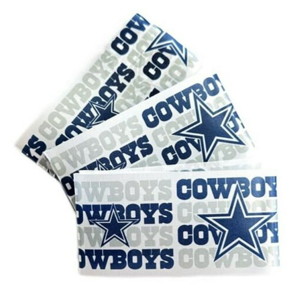 Cowboys Printed Ribbon 2.5"-Inch Width, 3 Feet - 1 Yard