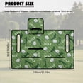 thumbnail image 7 of Uorisanigo Universal Golf Cart Seat Covers with 4 Pockets Golf Ball Green Golf Cart Seat Towel Blanket for EZGO, Yamaha, Club Car and Other 2-Seat Golf Carts 51.18"x 30.31", 7 of 7