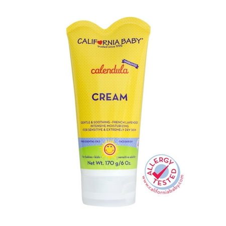 California Baby Calendula Cream, 6 Oz Tube (Best Calendula Cream For Perioral Dermatitis)