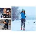 thumbnail image 5 of Fingerless Convertible Thermal Mittens Windproof Insulated Polar Fleece Warm for Men and Women Black, 5 of 15