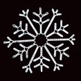 thumbnail image 2 of 37 LED Rope Light White Snowflake, 2 of 9