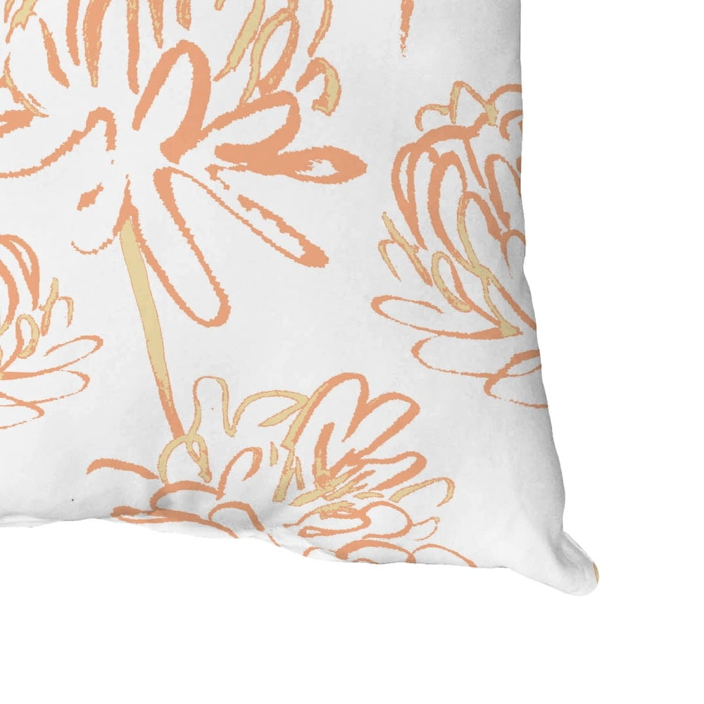 Simply Daisy Blossom Bouquet Decorative Throw Pillow