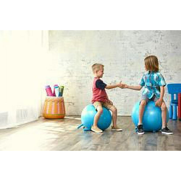 Gaiam Kids Stay-N-Play Balance Ball, Blue, 52cm Walmart Business