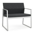 thumbnail image 1 of Gansett Reception Waiting Room Bariatric Chair / Silver Steel / Dark Gray, 1 of 5