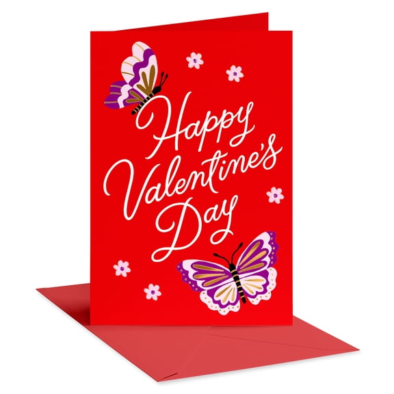 American Greetings Romantic Valentine's Day Card for Anyone (My Butterflies)