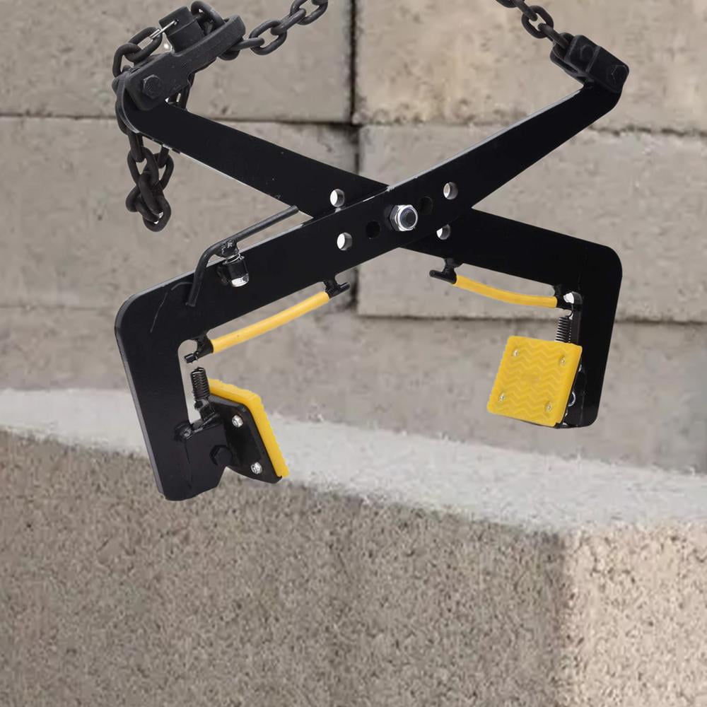 Slab Lifting Clamp | Ergonomic Adjustable Stone Lift Clamp | Timber Carrying Clamps Concrete Block Lifting Tools Handling Tool