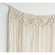thumbnail image 4 of Flber Macramé para colgar en la pared, colgador de boda bohemio, decoración de pared hecha a mano de algodón, 42 "x 35", 4 of 8
