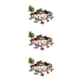 thumbnail image 3 of Vogacara Juego de 21 piezas de animales de granja, figuras de animales de granja diminutas realistas, juguete para niños de fiesta Type1 NO1, 3 of 6