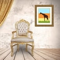 thumbnail image 3 of Robinson, Tamara 12x14 Gold Ornate Wood Framed with Double Matting Museum Art Print Titled - Safari II, 3 of 4