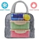 thumbnail image 3 of Lunch Bag, Oxford Cloth Lunchbox Waterproof Cloth Bag Leakproof Thermal Organizer for Outdoor Picnic, 3 of 5
