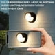 thumbnail image 4 of Aplique de pared, aplique de pared moderno para exteriores, luz de montaje en pared de estilo minimalista, aplique redondo de aluminio para exteriores, luces cálidas, 4 of 5
