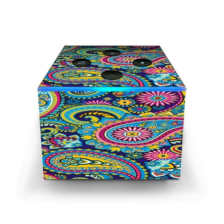 - Skins Decals for Amazon Fire TV CUBE + REMOTE / Colorful Paisley Mix