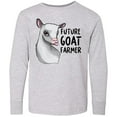 thumbnail image 3 of Inktastic Future Goat Farmer Long Sleeve Youth T-Shirt, 3 of 5