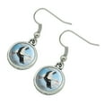 thumbnail image 2 of Flying Stork Novelty Dangling Drop Charm Earrings, 2 of 4