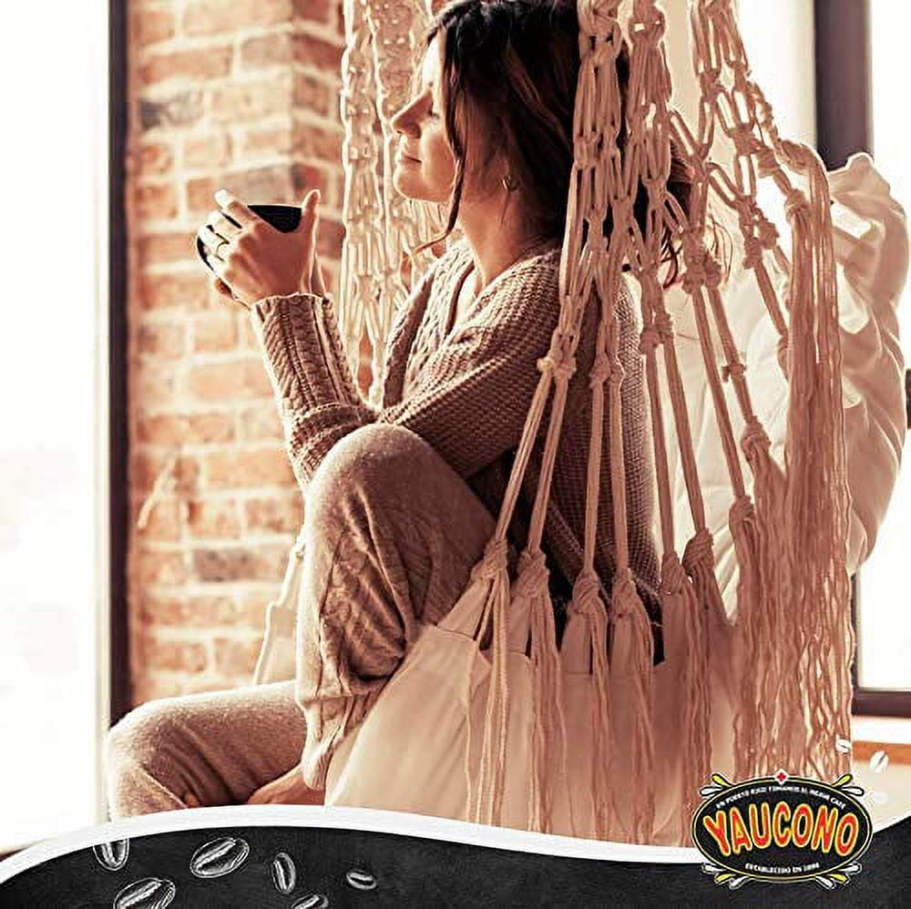 Yaucono Coffee, Arabica Ground Medium Roast Bagged, Puerto Rico, 14 Ounce (Pack of 6)
