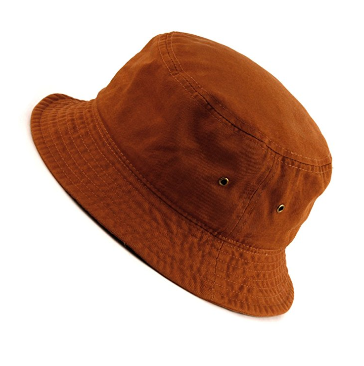 orange hunting bucket hat