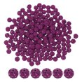 thumbnail image 1 of Uxcell Perles en Strass pour Fabrication de Bijoux, Perles Rondes Brillantes Disco Violet Rouge, 1 of 7