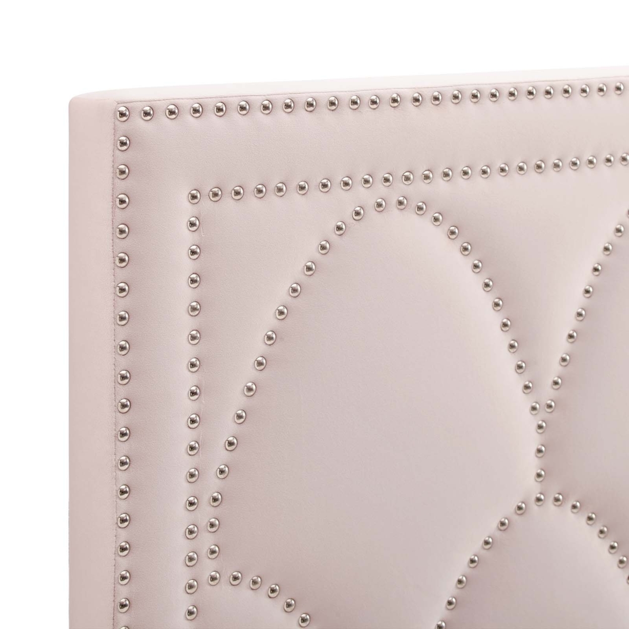 Greta Performance Velvet King California King Headboard Pink