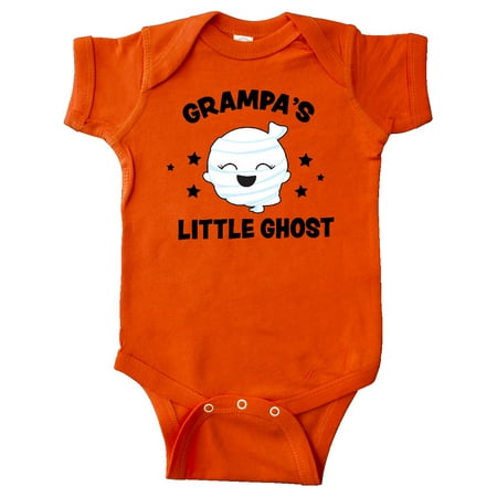 

Inktastic Cute Grampa s Little Ghost with Stars Gift Baby Girl Bodysuit