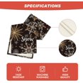 thumbnail image 5 of Black Snowflake Let It Snow Winter Table Runner, Seasonal Christmas Kitchen Dining Table Decoration for Home Party Decor 13x72 Inch, 5 of 6