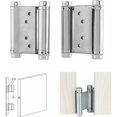 thumbnail image 2 of Bisagras de resorte (153 mm) de acero inoxidable de doble acción para puertas batientes Bisagra de cierre automático para salón, cafetería, bar, pub, mostrador, puerta de armario de hasta 30 kg, 2 of 5