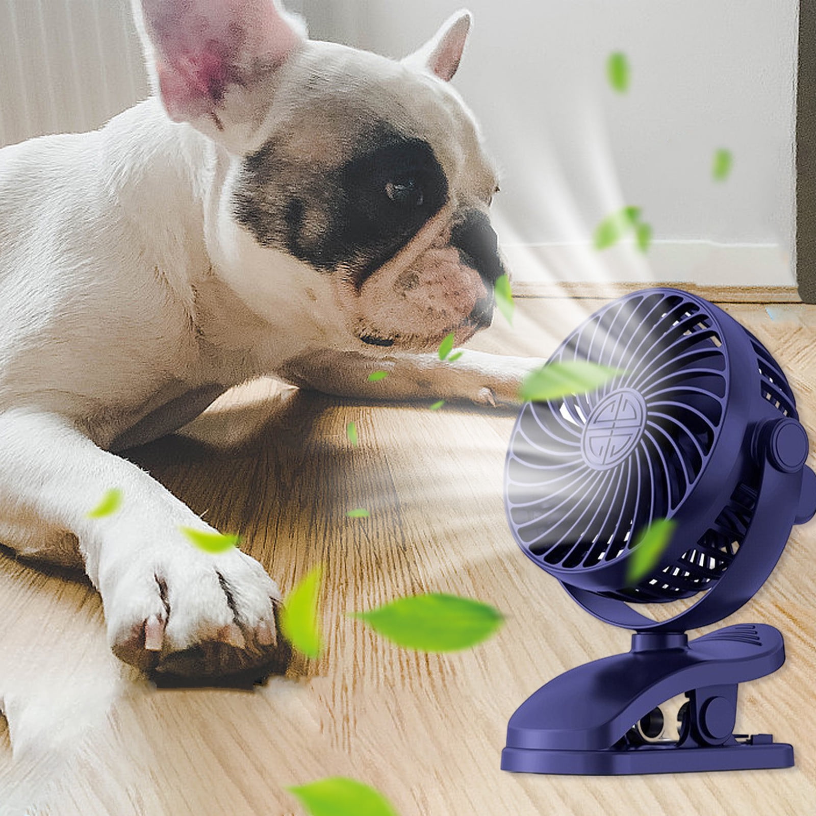 3-Speed Clip On Fans For Everywhere Powerful Airflow Silent Oscillating Table Fan Bedroom Fan 360 Degree Adjustable Low Noise Cooling Handheld Fan