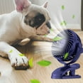 thumbnail image 5 of yulier Clearance Clip on Fan, Small Desk Fan, Personal Cooling Fan with Sturdy Clamp, 3 Speeds 720° Rotation USB Plug in Quiet Little Fan for Home Office Bedroom Dorm Outdoor Camping, 5 of 6