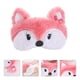 thumbnail image 2 of 1 máscara de peluche adorable con diseño de animales para dormir, antifaz para dormir con sombreado., 2 of 5